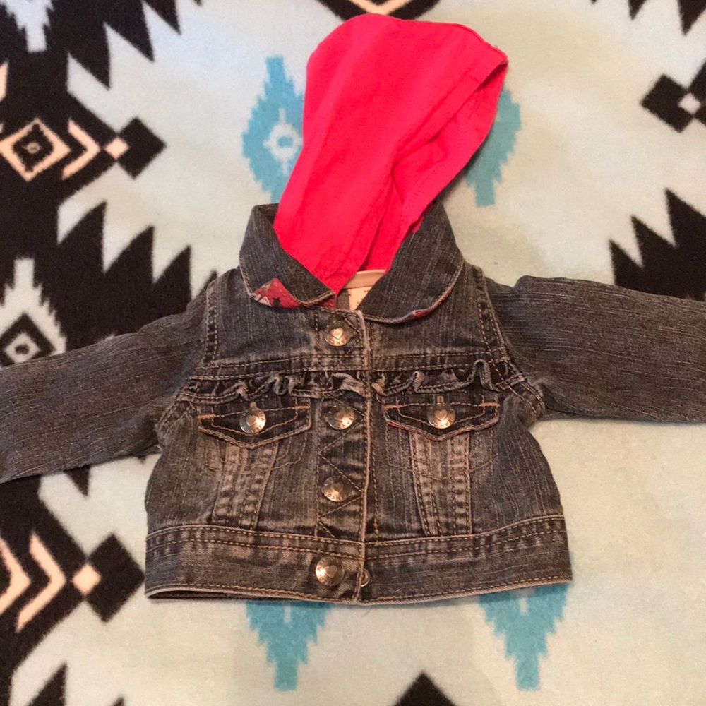 Newborn jean jacket